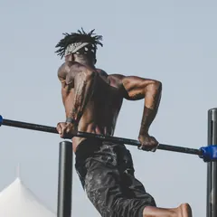 Imagen orientativa: Lebert Fitness parallettes (barras de flexiones)